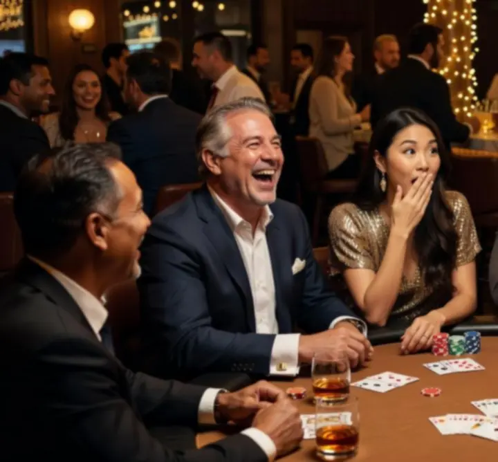Collage of poker events at Uty Care For You showing players, tables, and the vibrant atmosphere.